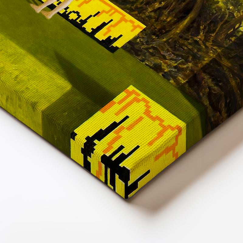 Yatay Kanvas Tablo Changing Minecraft Tablosu Ev Ofis Salon Duvar Dekoru