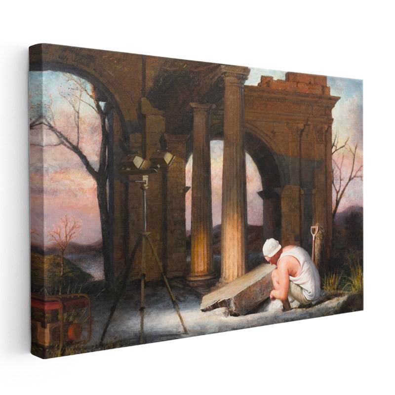 Yatay Kanvas Tablo Finding Minecraft Tablosu Ev Ofis Salon Duvar Dekoru