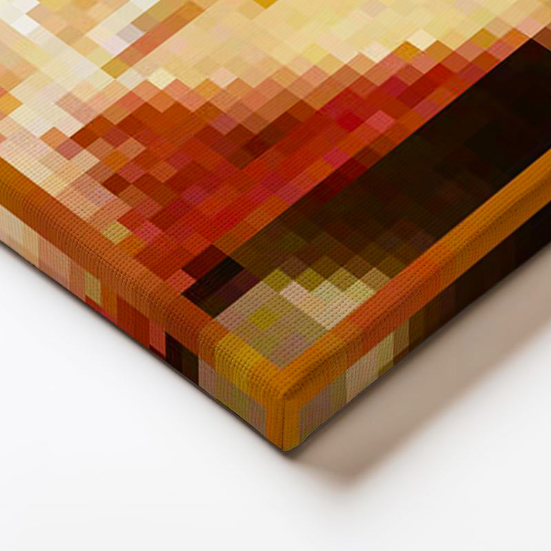 Yatay Kanvas Tablo Mortal Coil Piksel Minecraft Tablosu Ev Ofis Salon Duvar Dekoru