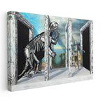 Yatay Kanvas Tablo Passage Minecraft Tablosu Ev Ofis Salon Duvar Dekoru