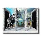 Yatay Kanvas Tablo Passage Minecraft Tablosu Ev Ofis Salon Duvar Dekoru