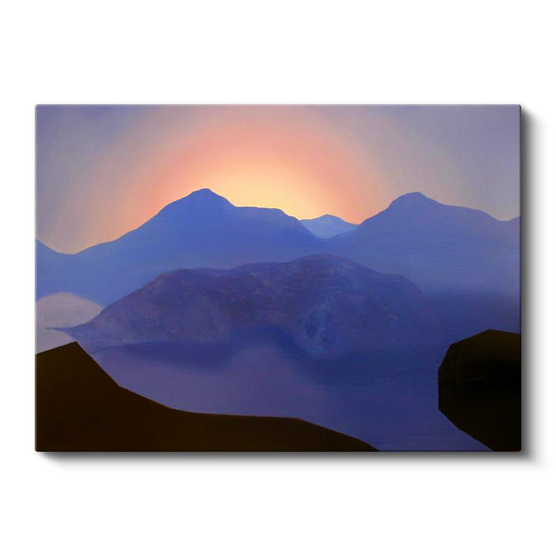 Yatay Kanvas Tablo Sunset Dense Minecraft Tablosu Ev Ofis Salon Duvar Dekoru