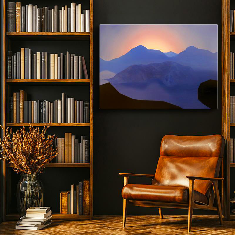 Yatay Kanvas Tablo Sunset Dense Minecraft Tablosu Ev Ofis Salon Duvar Dekoru