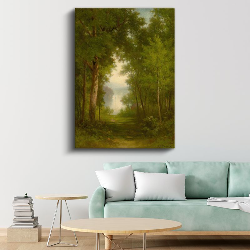 A.F. Bunker - Orman Patikası Kanvas Tablo