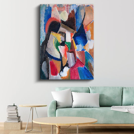 Wassily Kandinsky - Soyut Kompozisyon Kanvas Tablo