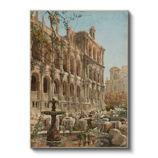 Richard Parkes Bonington - Roma Harabeleri Kanvas Tablo