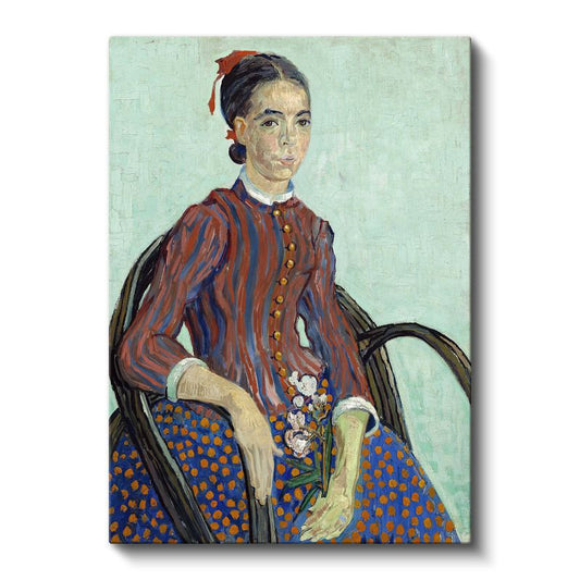 Vincent van Gogh - La Mousmé Kanvas Tablo