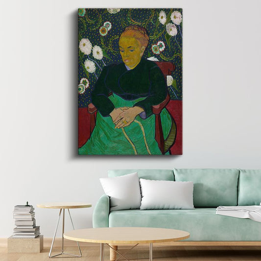 Vincent van Gogh - Madam Roulin Portresi Kanvas Tablo