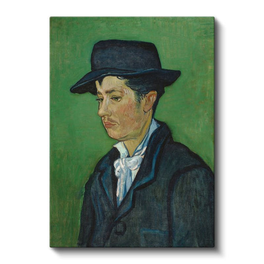 Vincent van Gogh - Şapkalı Armand Roulin Portresi Kanvas Tablo