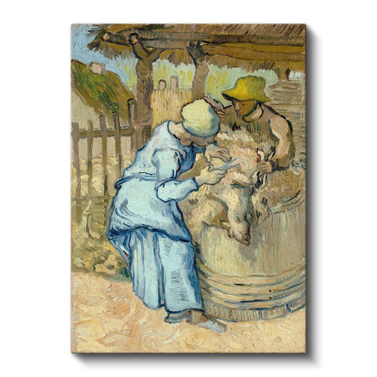 Vincent van Gogh - Koyun Kırpıcılar Kanvas Tablo