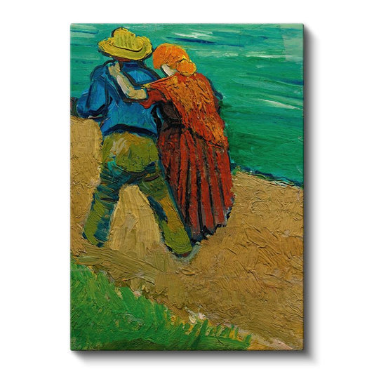 Vincent van Gogh - Arles'de Aşıklar Kanvas Tablo