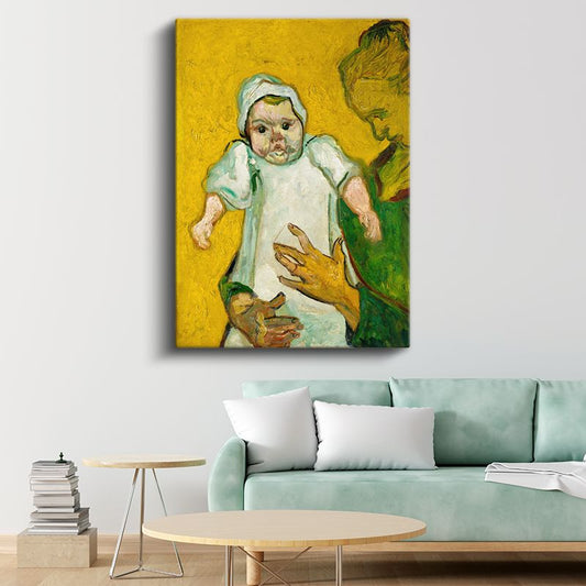 Vincent van Gogh - Marcelle Roulin ile Madam Augustine Roulin Kanvas Tablo