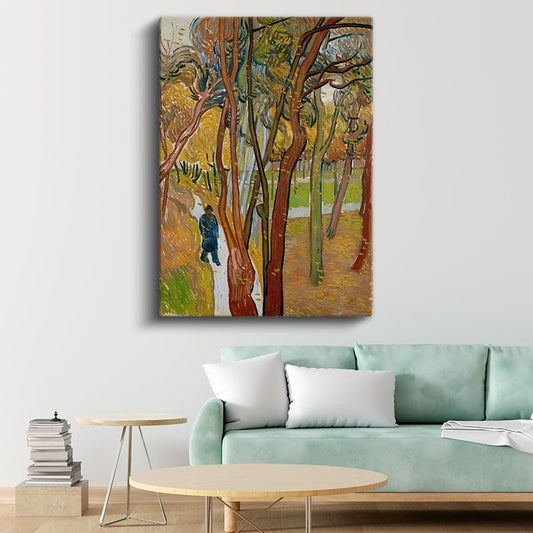 Vincent van Gogh - Sonbahar Manzarası Kanvas Tablo