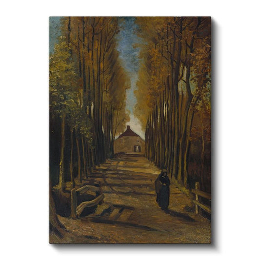 Vincent van Gogh - Poplarlı Yol Kanvas Tablo