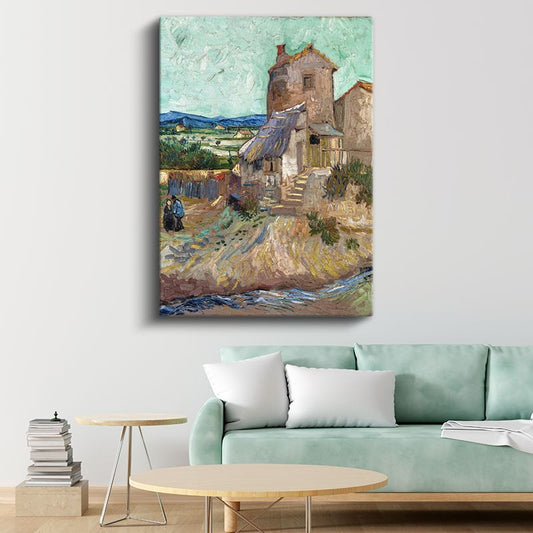 Vincent van Gogh - Eski Değirmen Kanvas Tablo