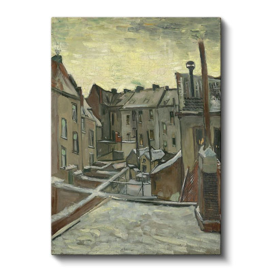 Vincent van Gogh - Antwerp'te Arka Bahçeler Kanvas Tablo