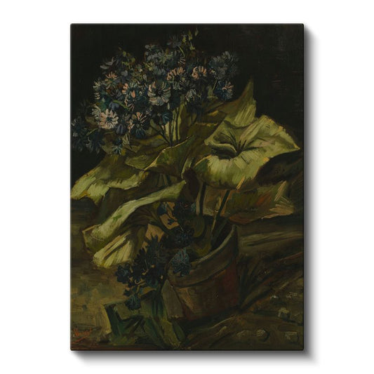 Vincent van Gogh - Saksıda Çiçekler Kanvas Tablo