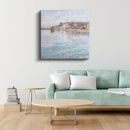 Adolphe Yvon - Akdeniz Kıyısı Kanvas Tablo