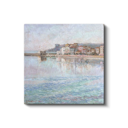 Adolphe Yvon - Akdeniz Kıyısı Kanvas Tablo