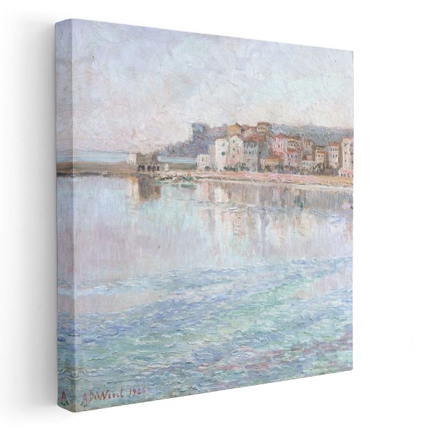 Adolphe Yvon - Akdeniz Kıyısı Kanvas Tablo