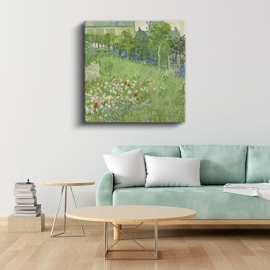 Vincent van Gogh - Daubigny'nin Bahçesi Kanvas Tablo