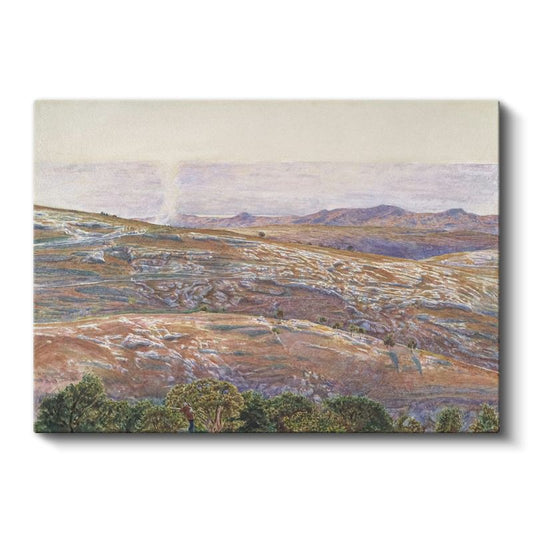 William Holman Hunt - Tepeler ve Vadiler Kanvas Tablo