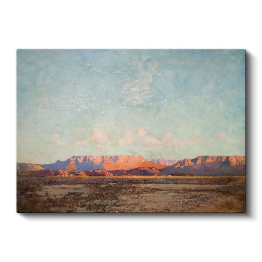 Thomas Moran - Kızıl Kanyon Manzarası Kanvas Tablo