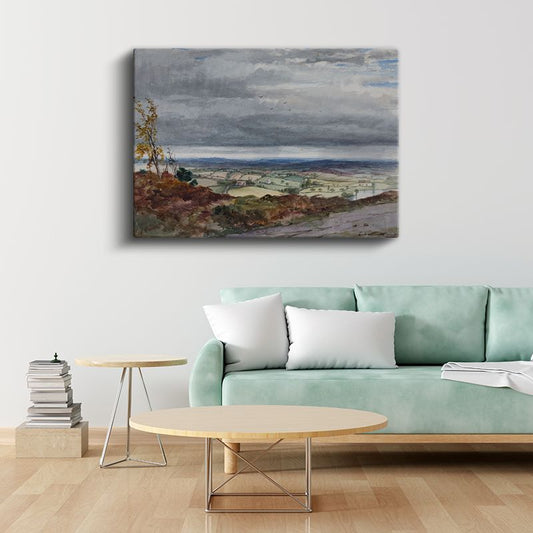 William Turner - Kırsal Manzara Kanvas Tablo