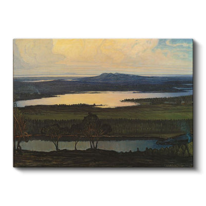 Akseli Gallen-Kallela - Keikyä Manzarası Kanvas Tablo