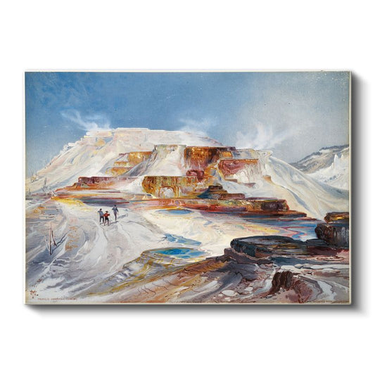 Thomas Moran - Yellowstone Termal Kaynakları Kanvas Tablo