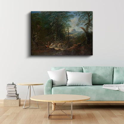 Alexander Nasmyth - Orman Yolu Kanvas Tablo