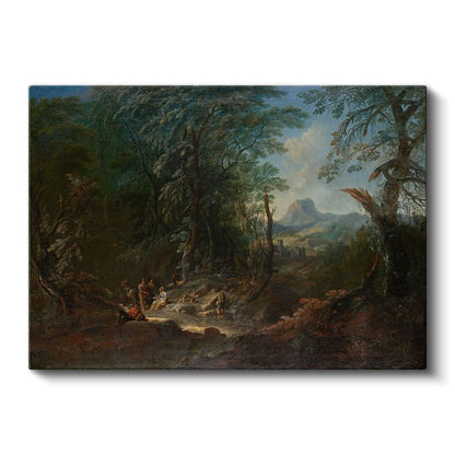 Alexander Nasmyth - Orman Yolu Kanvas Tablo