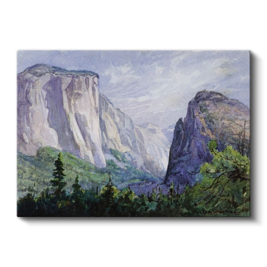 Thomas Hill - Yosemite Vadisi Kanvas Tablo