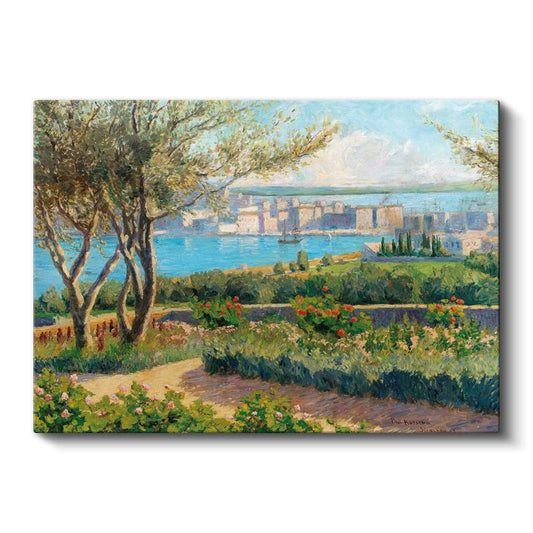 Paul Signac - Akdeniz Bahçesi Kanvas Tablo