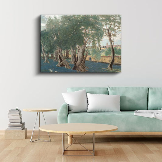 Henri Matisse - Zeytin Ağaçları Manzarası Kanvas Tablo