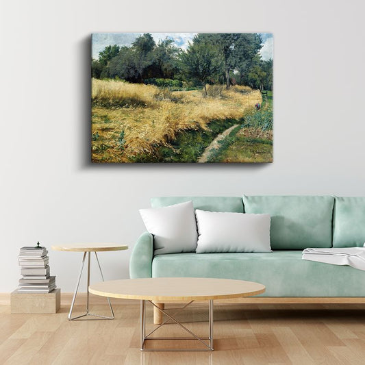 Ivan Shishkin - Buğday Tarlası Kanvas Tablo