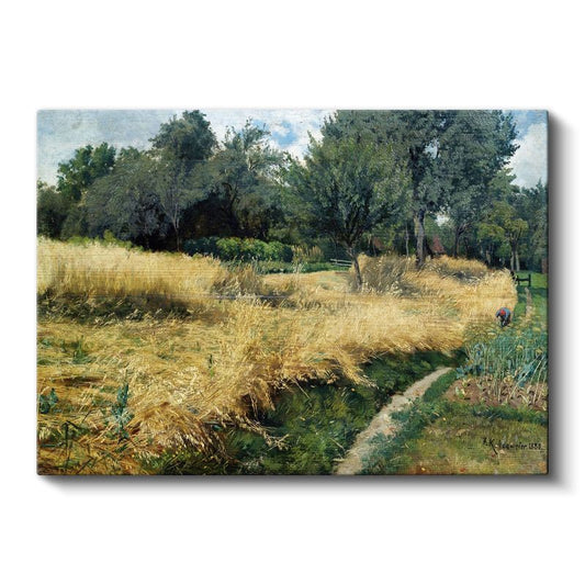 Ivan Shishkin - Buğday Tarlası Kanvas Tablo