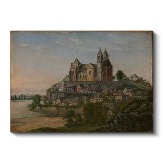 Albrecht Dürer - Orta Çağ Kasabası Kanvas Tablo