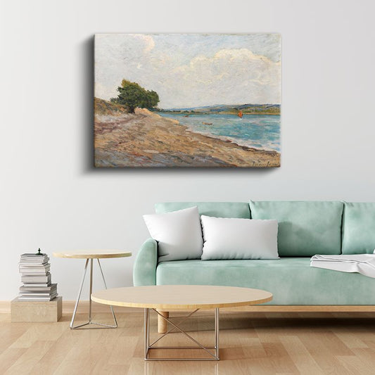 Maxime Maufra - Sahil Manzarası Kanvas Tablo