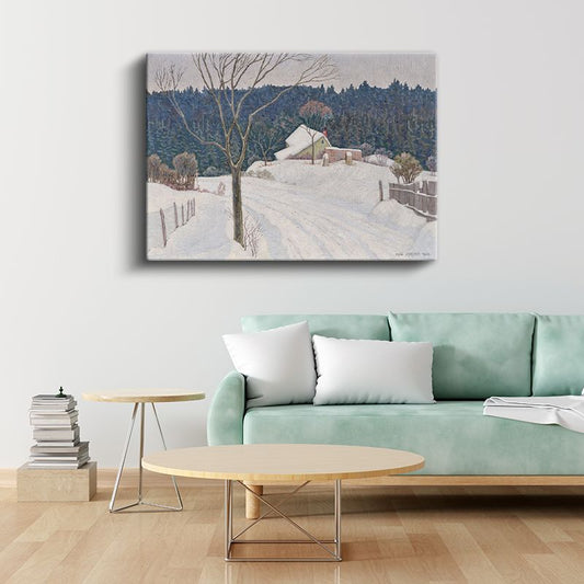 Van Karsen - Kış Manzarası Kanvas Tablo