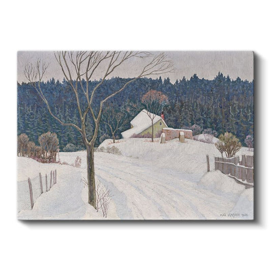 Van Karsen - Kış Manzarası Kanvas Tablo