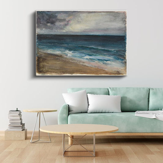 J.M.W. Turner - Deniz Kıyısı Kanvas Tablo