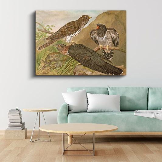 Otto Müller - Üç Kuş Kanvas Tablo