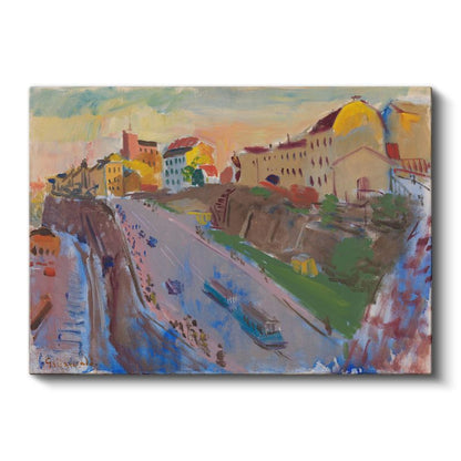 Alexej von Jawlensky - Şehir Manzarası Kanvas Tablo