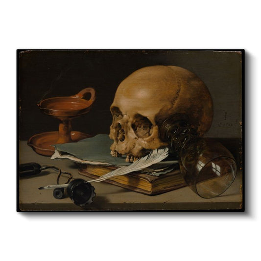 Pieter Claesz - Vanitas Still Life Kanvas Tablo