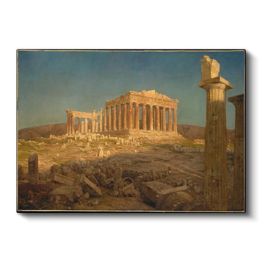 Frederic Edwin Church - The Parthenon Kanvas Tablo