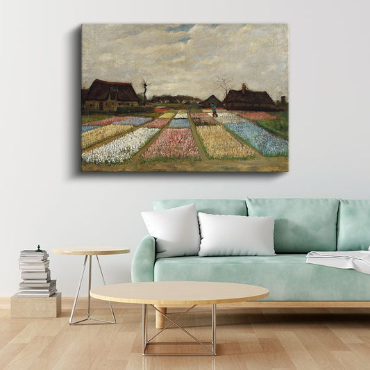 Vincent van Gogh - Lale Tarlaları Kanvas Tablo