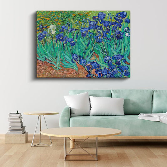 Vincent van Gogh - Süsenler Kanvas Tablo