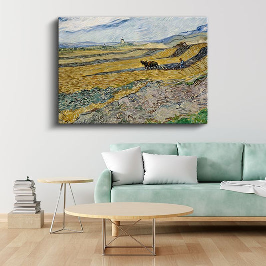 Vincent van Gogh - Saban Süren Çiftçi Kanvas Tablo