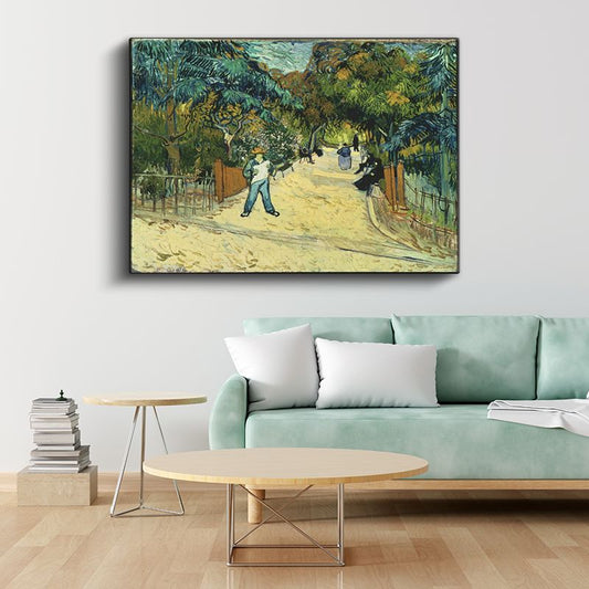 Vincent van Gogh - Park Yolu Kanvas Tablo